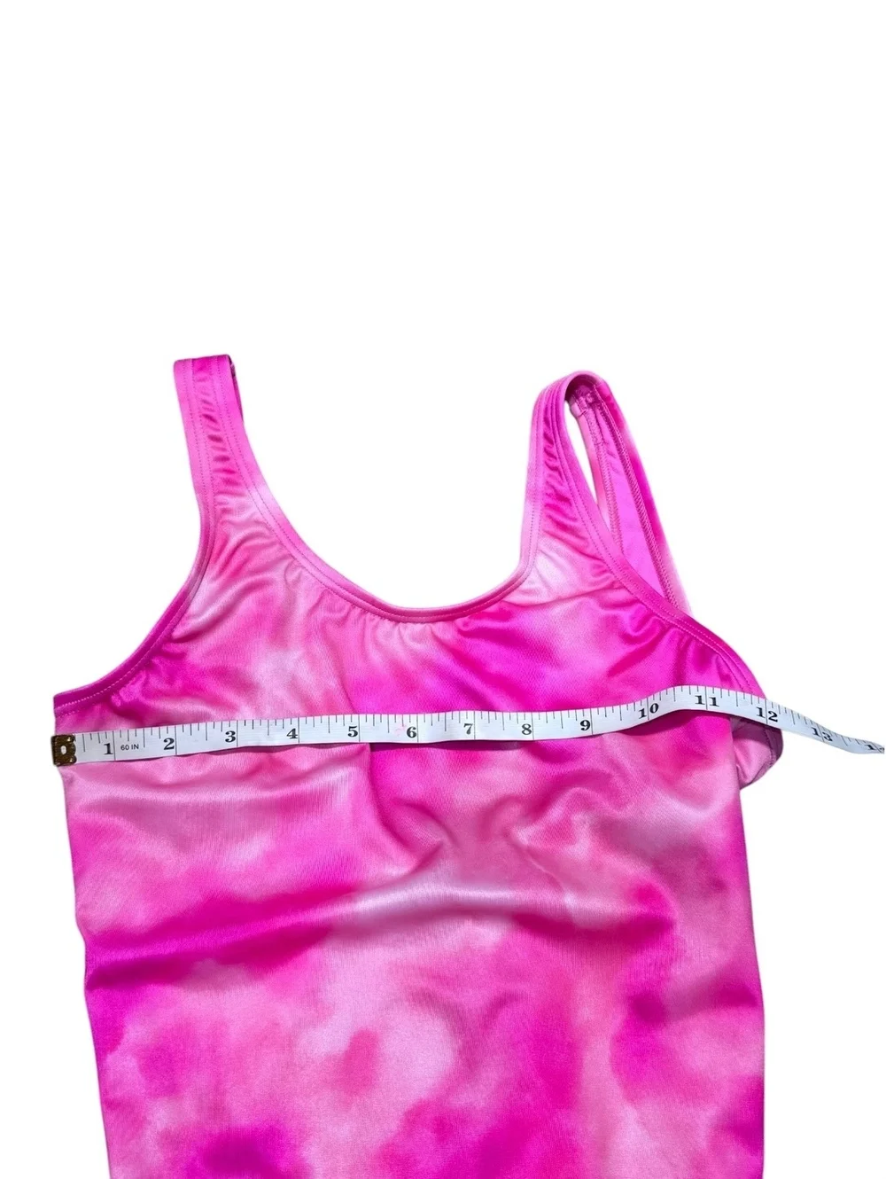 Nike Girls One Piece Swimsuit Size L Pink Tie Dye NESSG722 NWT $48